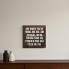 Slickblue Funny Aging Quote Wall Sign – “Turn Down Stereo to See” – Rustic 7x7 Wood Decor, Color Options - 2 of 3