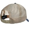 University Of Illinois Vintage Trucker Hat Vintage Cotton Till Trucker Cap With Campus Lab Branding Deep Navy OS - 3 of 4