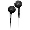 Maxell Jelleez Soft Earbuds with Mic, Black, Pack of 2 - 3 of 3