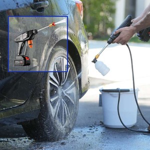 Milex HydroBlast High Pressure Power Washer – Portable, Cordless Cleaning Solution
 for Garden, Bike, Car & Outdoor Cleaning - 1 of 4