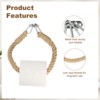 Unique Bargains Wall-Mounted Toilet Paper Holder - 3 of 4