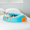 ZEZE Submarine Cool Sensation Bolster Dog Bed-Blue - 4 of 4