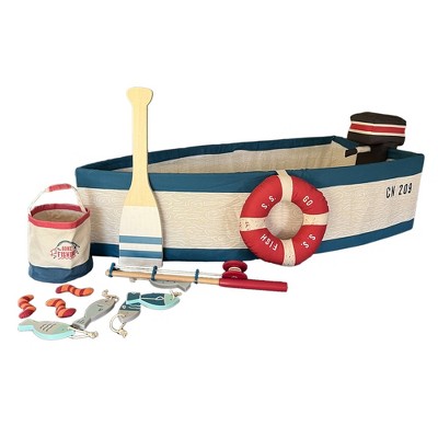 Wonder and Wise Kid's Fishing Boat Play Set #toys #imagination