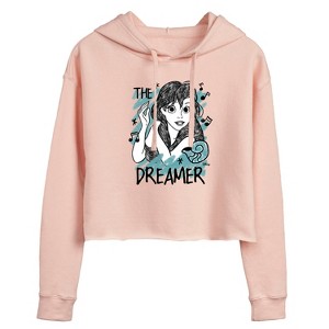 Women's - Disney - Ariel The Dreamer Cropped Graphic Hoodie - 1 of 2