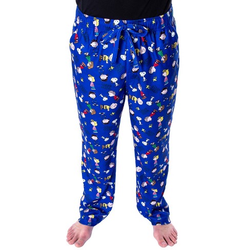 Peanuts Mens' Joe Cool Snoopy Character Tossed Print Sleep Pajama Pants :  : Clothing, Shoes & Accessories