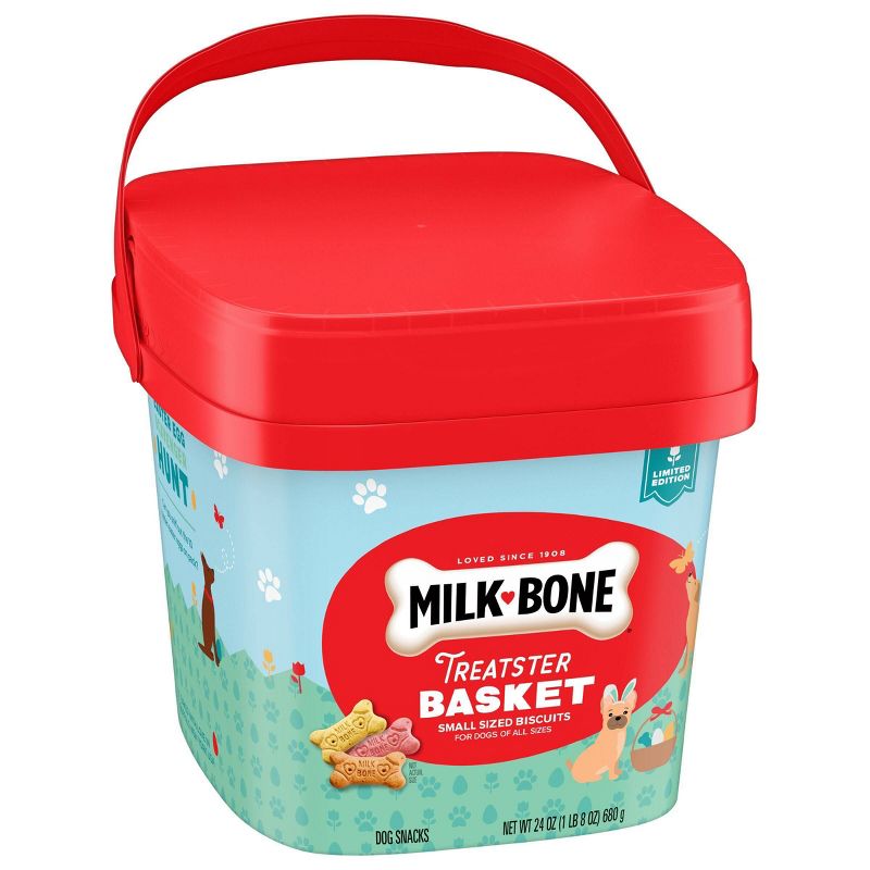 Milk-Bone Treatster Basket Beef Flavored Dog Treats - 24oz, 6 of 12