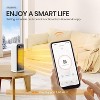 HEATDAZ Smart Space Heaters Indoor Use, 1500W Portable Heaters with Remote&APP Contorl, PTC Ceramic Heater 12H Timer, Overheat Protection - 3 of 4