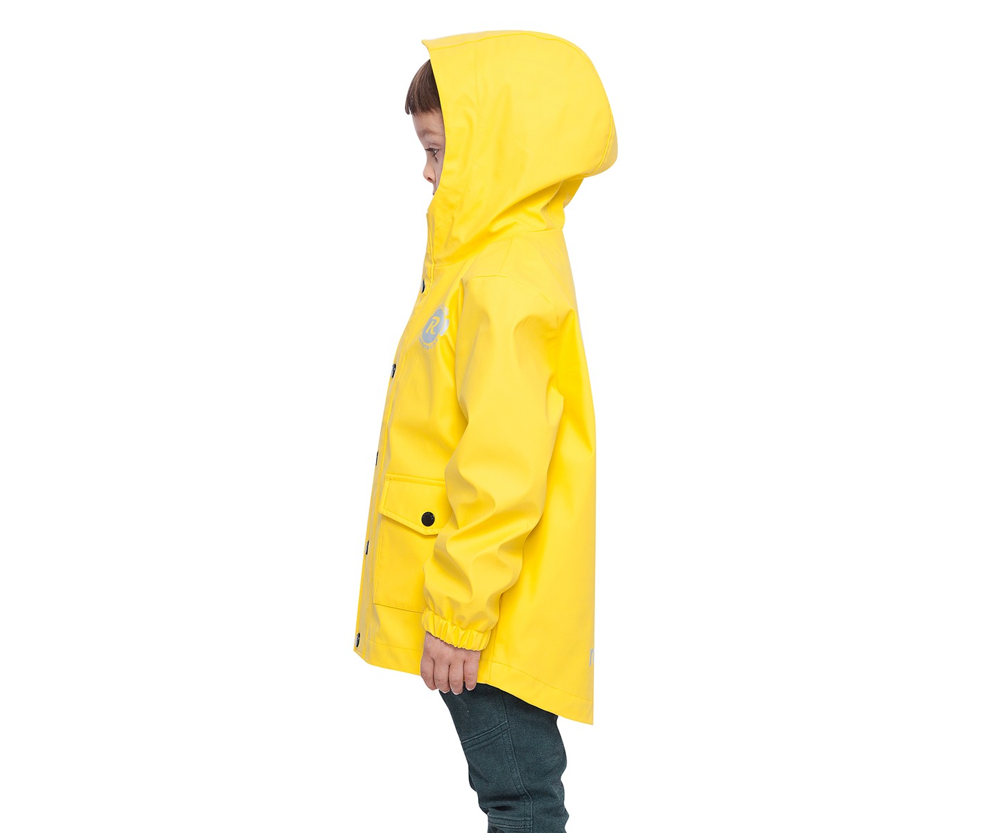 Куртки Rokka&Rolla Waterproof Rain Coats Rubberized Jackets-Lemon Chrome для мальчиков — фото 6