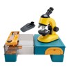 Topteng Kid Microscope Kit Set, Rotating Microscope, Educational Science Toys for Kids, Yellow - 2 of 4