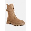 Kasper Suede Chunky Lug Women Boots - 2 of 4