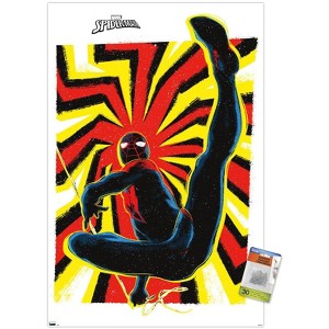 Trends International Marvel Comics Spider-Man - Gallery Edition Miles Unframed Wall Poster Prints - 1 of 4