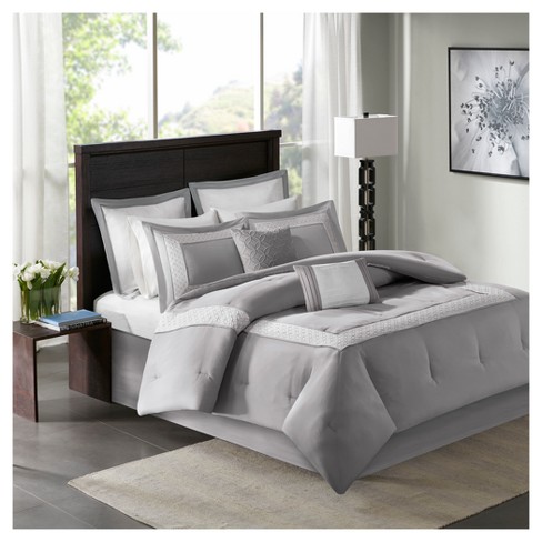 Heritage 8 Piece Comforter Bedding Set With Bedskirt Target