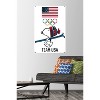Trends International Team USA x Peanuts – Snoopy Winter Ski Jump Unframed Wall Poster Prints - 2 of 4