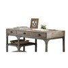 CAVINAS Home Office Desk 47" Modern Writing Desk with 3 Storage Drawers, 2-Tier Shelf for Office, Study - 2 of 4