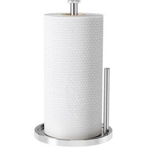 Paper Towel Holder Countertop, Anti Slip Weighted Base, Stainless Steel Freestanding Paper Towel Holder - 1 of 4