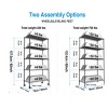 FONTOI Metal Storage Shelves, Adjustable Heavy Duty Shelving Unit, Standing Storage Rack Shelf Organizer - 3 of 4