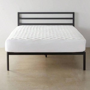 Hypoallergenic Breathable Mattress Topper, 18 Deep, King Size, White. - 1 of 4