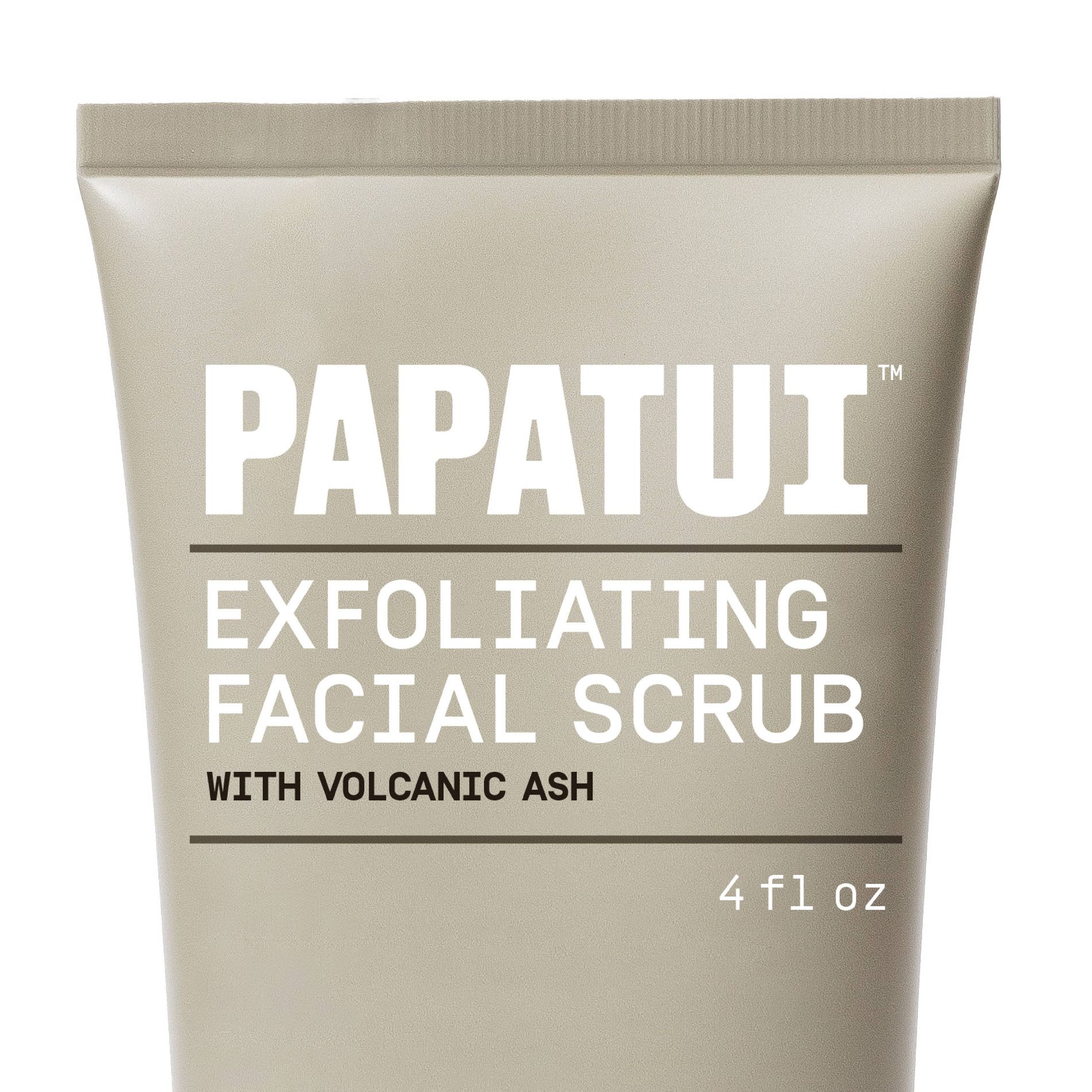 Papatui Men's Ageless Action Facial Exfoliating Scrub - Unscented - 4 oz