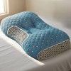 Rbied 3D Knitted Cotton Massage Pillow Cervical Pillow for Sleeping Side Back Stomach Sleeper (1pack) - 2 of 4