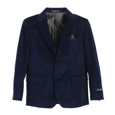 Gioberti Boy's Formal Velvet Blazer