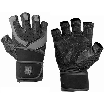 Harbinger 1250 Training Grip Wrist Wrap Weight Lifting Gloves : Target