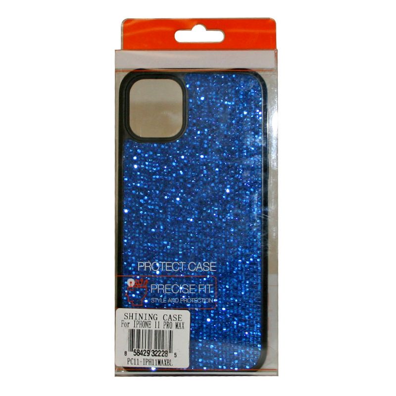 Reiko Diamond Rhinestone Case for Apple iPhone 11 Pro in Blue, 2 of 3
