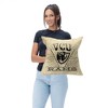 NCAA 26 x 26 New Wave Woven Tapestry Pillow VCU - 2 of 4
