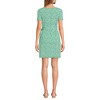 Lands' End Women's Short Sleeve Cotton Modal Wrap Mini Dress - 2 of 3
