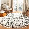 Moroccan Fringe Shag MFG245 Power Loomed Area Rug  - Safavieh - 2 of 3