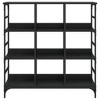 VidaXL Sideboard Black 40.2"x12.6"x40.7" Engineered Wood - 4 of 4