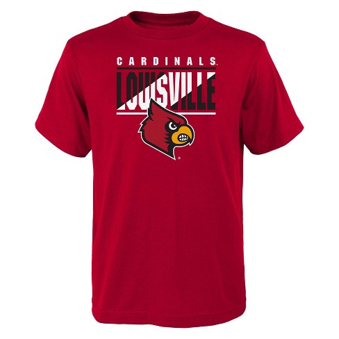 NCAA Louisville Cardinals Boys' Core Cotton T-Shirt - XS