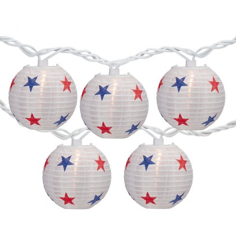 10-Count UL Mini Lantern String Light Set, Silver