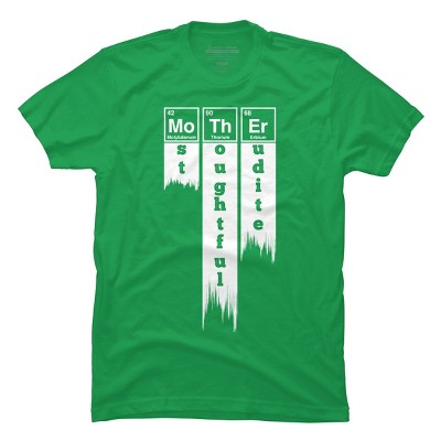 Men's Design By Humans Mother Most Thoughtful Erudite Periodic Table By Yernar T-Shirt