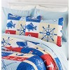 The Lakeside Collection Nautical Bedroom Ensemble - Sham 1 Pieces - 2 of 3