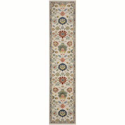 Oriental Weavers Lucca 2888L Ivory / Multi Indoor Area Rug - 2'6" x 12'