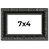 PosterPalooza | Photo Size Antique Black Picture Frame - UV Acrylic, Foam Board Backing, Hanging Hardware - 2 of 4
