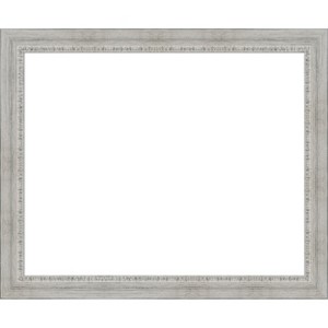 Amanti Art Rustic White Wash Framed Dry Erase Magnetic Board - 1 of 4
