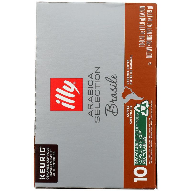 Illy Brasile Arabica Selection K-Cup Pods - Case of 6/10 ct, 5 of 7