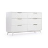 Plank+Beam 6 Drawer Dresser with Brass Handle - 4 of 4