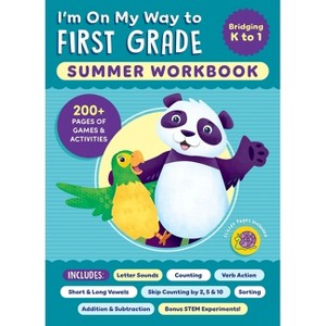 I'm on My Way to First Grade Summer Workbook - by  Callisto Publishing (Paperback) - 1 of 1