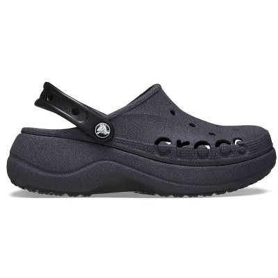 Crocs Women's Baya Platform Glitter Clogs