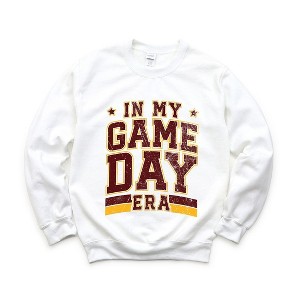Simply Sage Market Women's Graphic Sweatshirt In My Game Day Era - Maroon - 1 of 4