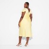 Women's Flutter Short Sleeve Maxi A-Line Dress - Wild Fable™ - 3 of 4