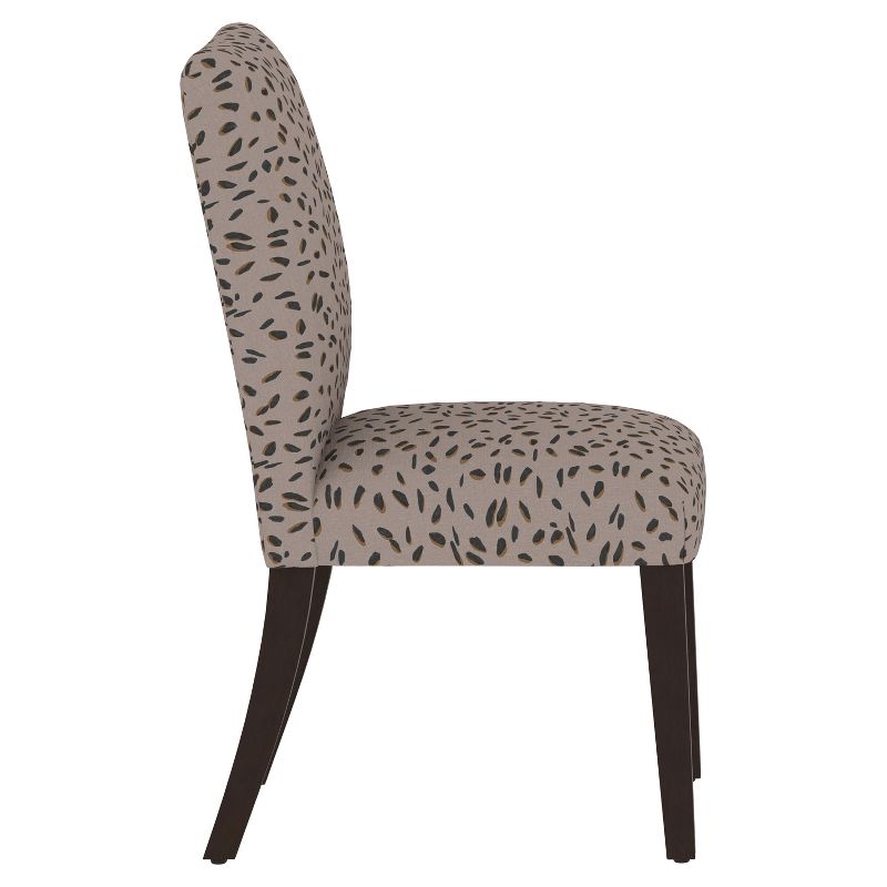 Skyline Furniture Hendrix Dining Chair in Animal Print, 4 of 8