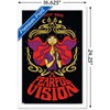 Trends International Disney Tim Burton's The Nightmare Before Christmas - Fearful Vision Framed Wall Poster Prints - 3 of 4