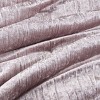 Okak Full/King 5-Piece Crinkle Velvet Bed Comforter Set with Throw Pillow,Comfortable Quilt Comforter Bedding Sets,Machine Washable - 4 of 4