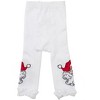 RuffleButts Baby Girls Patterned Footless Ruffle Tights - 2 of 4