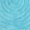 Knightsbridge Echo 220 GSF Non Skid Back Bath Rug 17" x 24" - Aqua - image 3 of 3