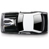 1993 Ford Mustang SVT Cobra CHP "California Highway Patrol" Black and White 1/64 Diecast Model Car by Muscle Machines - 3 of 4