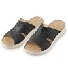 Collections Etc Comfort Stretch Slip-On Shoes with Padded Insoles and Built-In Arch Support - 2 of 4